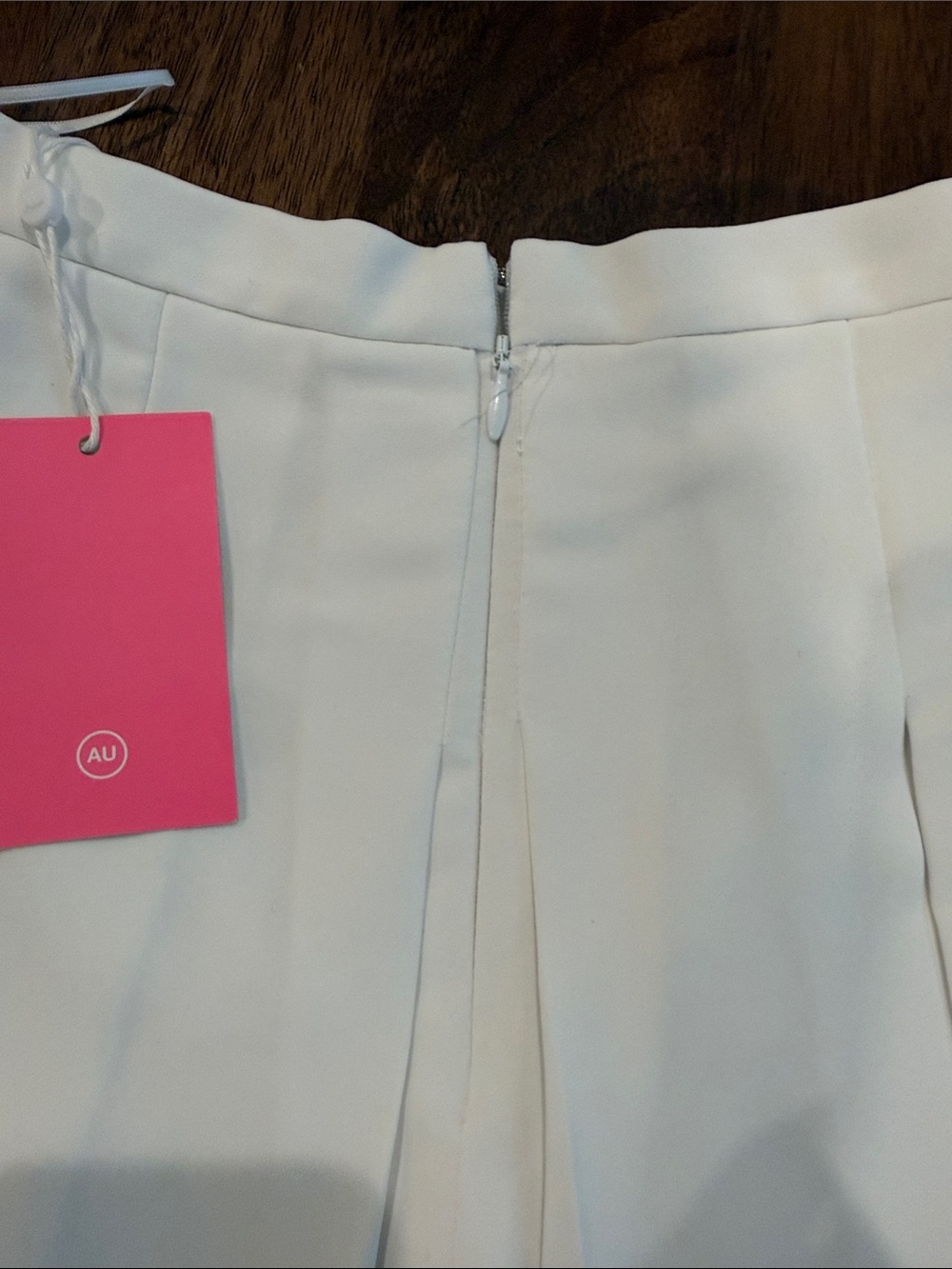 Amanda Uprichard White Pleated Skater Skort - Picture 5 of 6